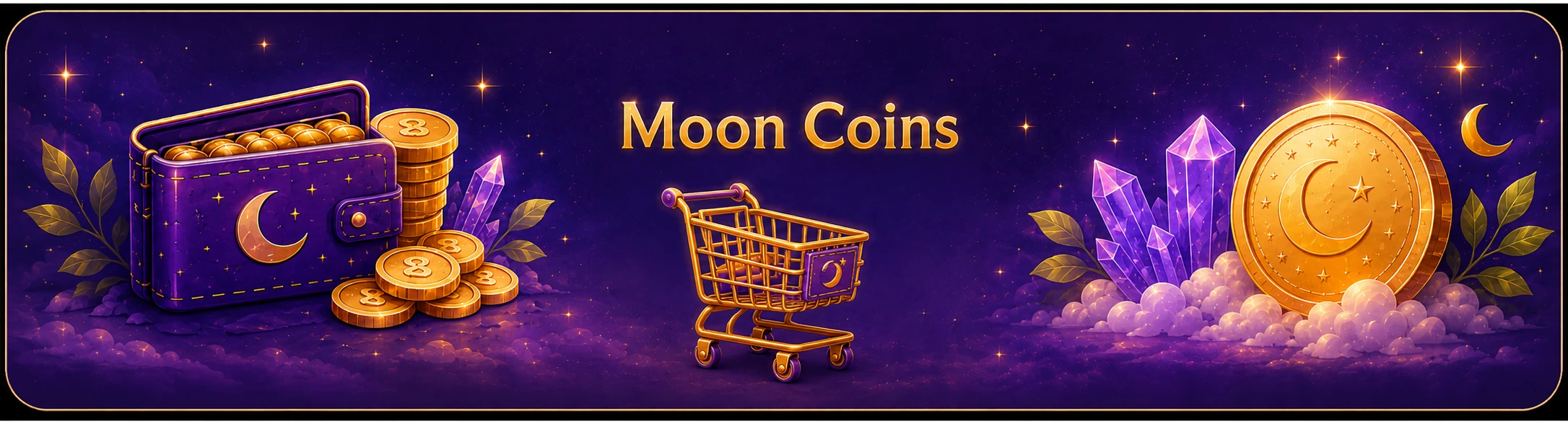 Moon Coins - اشحن رصيدك